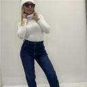 dolcevita felpato elasticizzato moda